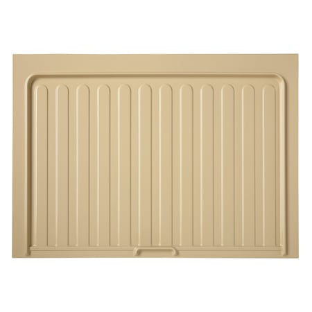 Rev-A-Shelf Polystyrene, Almond, 34.5 in W, 0.75 in H, 23.25 in D, 23.25 in L, Almond SBDT-3336-A-1